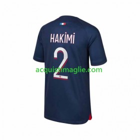Divisa di Calcio Paris Saint Germain Hakimi 2 Prima 2023/2024